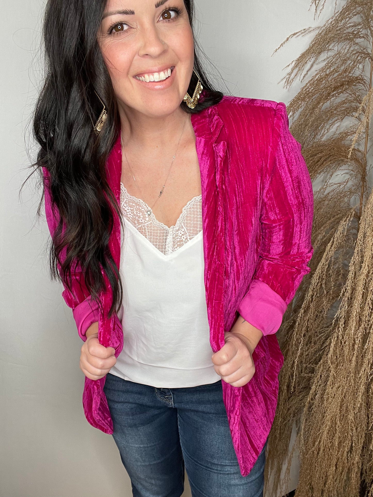 Sheridan Velvet Blazer