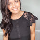 Eliza Lace Detail Top